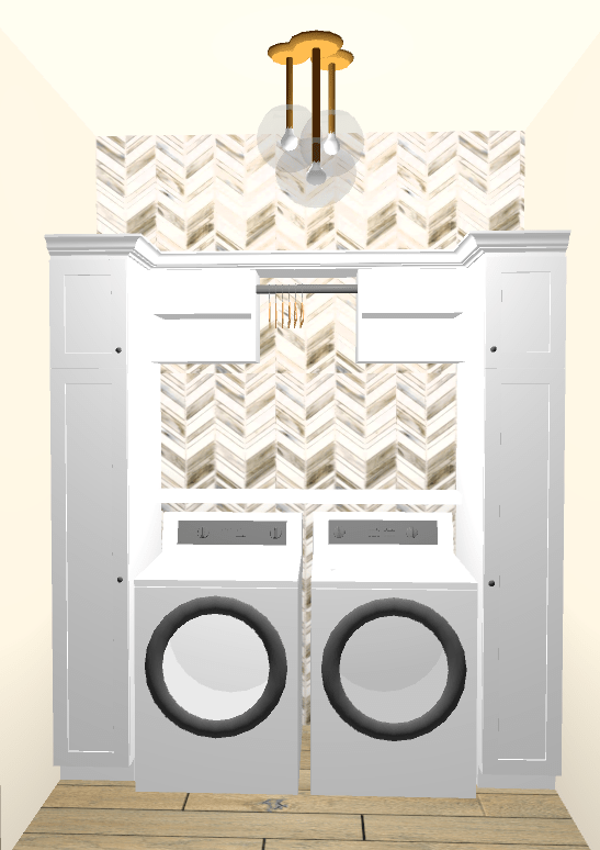 How To Design Built-In Cabinets For A Top Load Washer