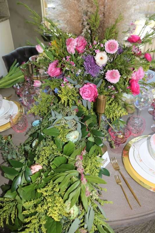 MRI, houston interior designer, home decor influencer, Easter, Easter table setting, Easter flowers, colored glass, spring flowers, cascading flowers, bunny, kids Easter table, fun Easter table setting, Easter decorations, how to decorate for Easter, easy Easter decorations, pink glasses, Easter table setting, Easter tabelscape, elegant dining table, whimsical kids table, playful easter table, vintage table setting, table setting ideas, easter table setting ideas, colorful table setting, achievable easter table setting, table décor, chic easter table setting, budget friendly table setting