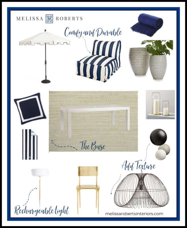 MRI, MRI Home, Houston Interior Designer, Houston Interior Design, Outdoor Patio Inspiration, Contemporary Outdoor Patio Inspiration, Patio Design, Contemporary Patio Design, Greek patio design, Black and White Patio Décor, Navy and White Patio Décor, Patio design 2019, Mediterranean, Black and White Patio Décor