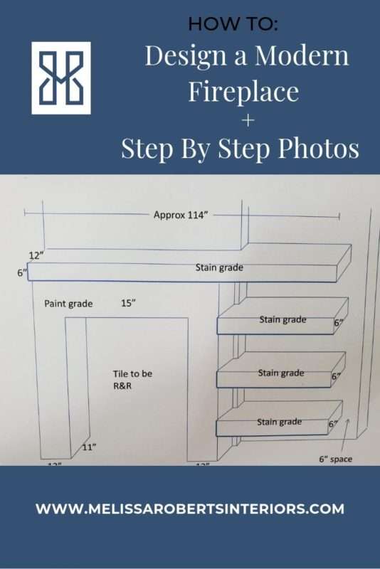 Beaumont Interior Designers, creating balance on wall with fireplace, design modern fireplace, designing floating shelves, fireplace remodel reveal, fireplace with floating shelves, grand fireplace, houston interior design, Houston Interior Designers, how to design a modern fireplace, How to remodel a fireplace, How to scale a fireplace remodel, Melissa Roberts Interiors, Modern Fireplace Remodel, mri, original fireplace designs, remodel dated fireplace, step by step guide to remodeling fireplace, tile to use for fireplace, unique fireplace design, unique fireplace elements, what color to paint cabinets, what color to paint shelves, What stain color to use for shelves
