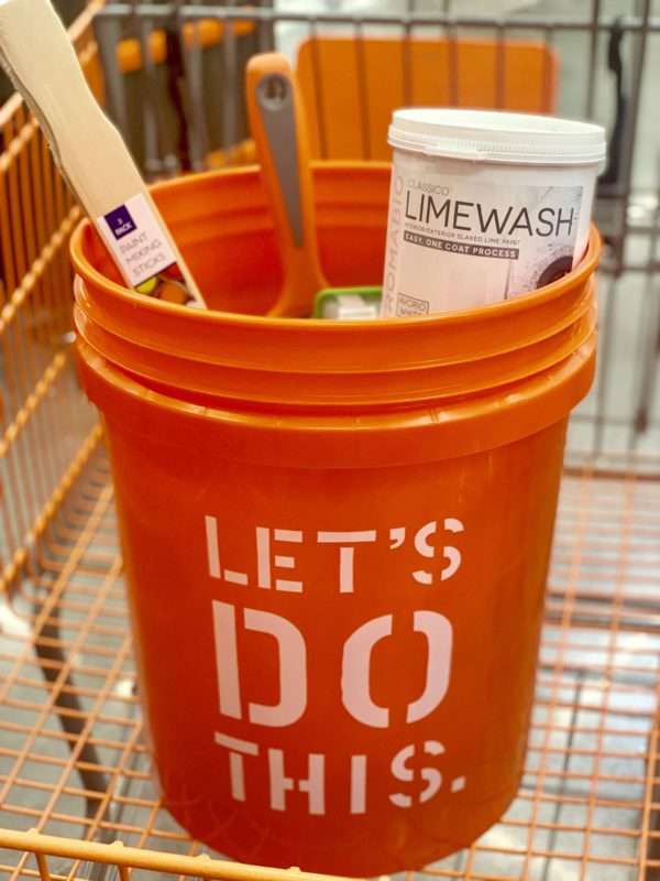 Melissa Roberts Interiors, home decor blog, diy blog, diy project, diy limewash, diy limewash project, limewash, how to limewash, how to limewash your brick home, easy steps to limewash your home. how to limewash walls. how to limewash your fireplace, patio remodel, brick walls, brick patio, brick floor, limewash