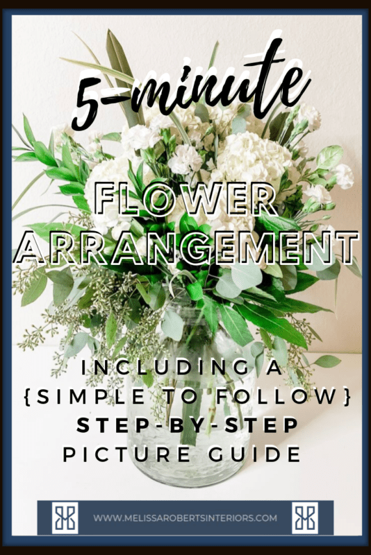 FRESH FLOWERS, 5 MINUTE FLOWER ARRANGEMENT, FLOWER ARRANGEMENT, HOW TO ARRANGE FLOWERS, FLOWER DIY, DIY FLOWER ARRANGEMENT, STEP BY STEP FLOWER ARRANGEMENT, FLOWER ARRANGING GUIDE