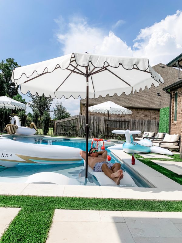 MRI, Melissa Roberts Interior Designs, Houston Interior Design, Houston Interior Designer, Furniture for Modern Patio, Modern Patio, Modern Patio Design, Black and White, Black and White Patio Design, Budget Patio, Outdoor Kitchen Design, Modern Swimming Pool, Modern Swimming Pool Design, Outdoor Chandelier, Outdoor Patio Furniture, Limewashing, Outdoor Fireplace, Unique Planters, Patio Accessories, Pool Accessories, outdoor umbrella, pool umbrella