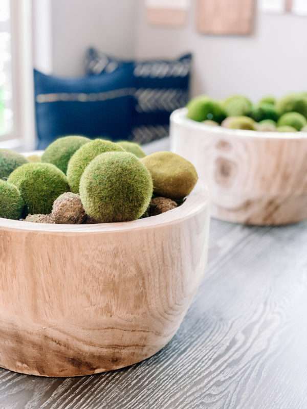 MRI, Melissa Roberts Interiors, Houston Interior Designer, Houston Interior Design, DIY Moss Bowl, Moss Bowl, Natural Design Elements, Cutting Boards, Gallery Wall, Unique Gallery Wall, Dinning Table, Industrial Dining Table, Breakfast Nook, Unique Dining Chairs, Dining Chairs, Dining Chairs 2020, Built-In Bench, Kitchen Storage, Rug, Kitchen Rug, round kitchen table, long dining table, modern gallery wall, minimalist gallery wall, breakfast nook with bench, breakfast nook with window seat, modern breakfast nook, breakfast nook ideas